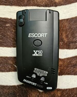 ESCORT Passport 8500 X50 Radar Detector Red Unit Only